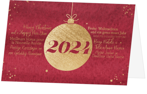 Boule de Noël - fr/carte-de-voeux 22159