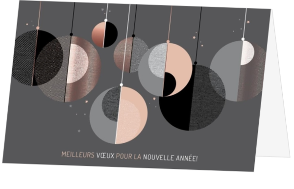 Boule de Noël - fr/carte-de-voeux 22209BF