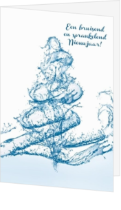 Kerstboom - kerstkaart 22103