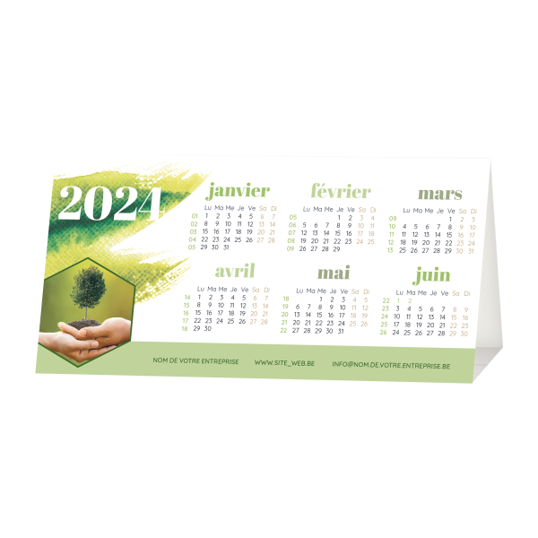 Carte de Vœux - 2024 en vert